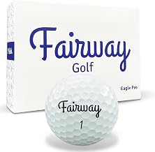 Eagle Pro | Spinniest Golf Ball in Golf | Optimized for Spin & Distance | Long Putting Alignment Aid | 3-Piece Golf Ball | Ultra Soft Cover Ball | 1 Dozen (12 Balls)