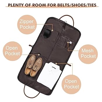 Amazon.co.jp: ガーメントバッグ ショルダーストラップ付き