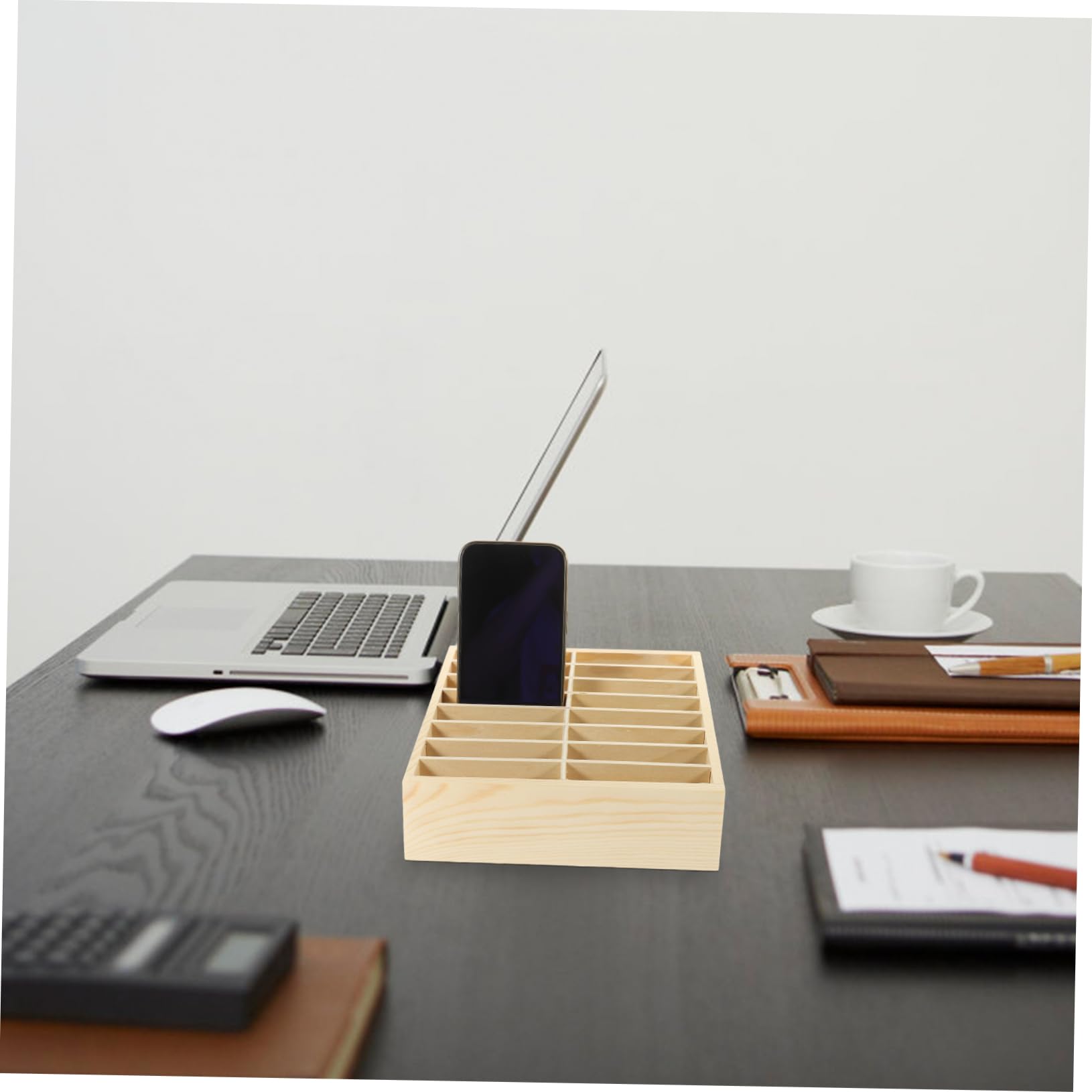 Operitacx 4stücke Desktop Organizer Für Smartphones Fächer Handy Halterung Für Büro Schule Zuhause Vielfältiger Aufbewahrungskasten Für Stifte Schlüssel Und