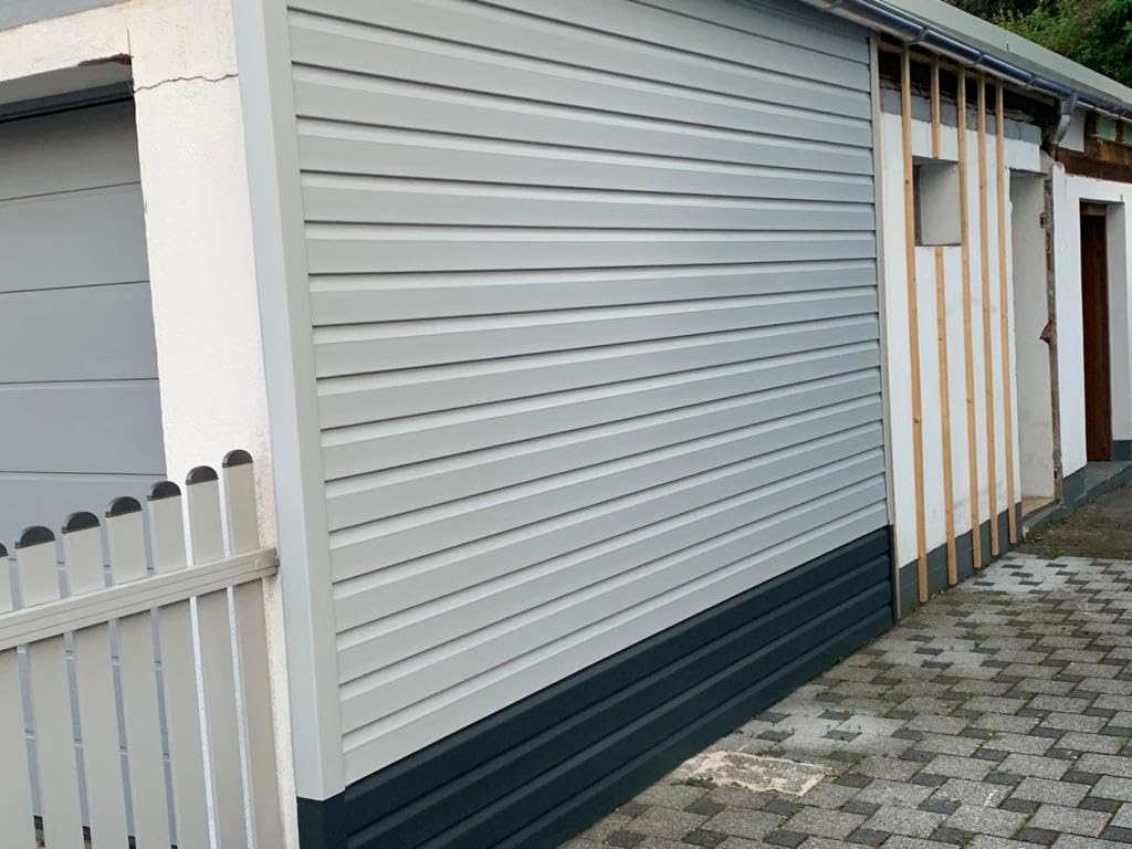 Fassadenpaneele Anthrazit RAL7016 Paneele Kunststoffpaneele Premiumoptik Fassadenverkleidung Wandpaneele (Paneele Anthrazit BH03 1,83 x 0,24m)