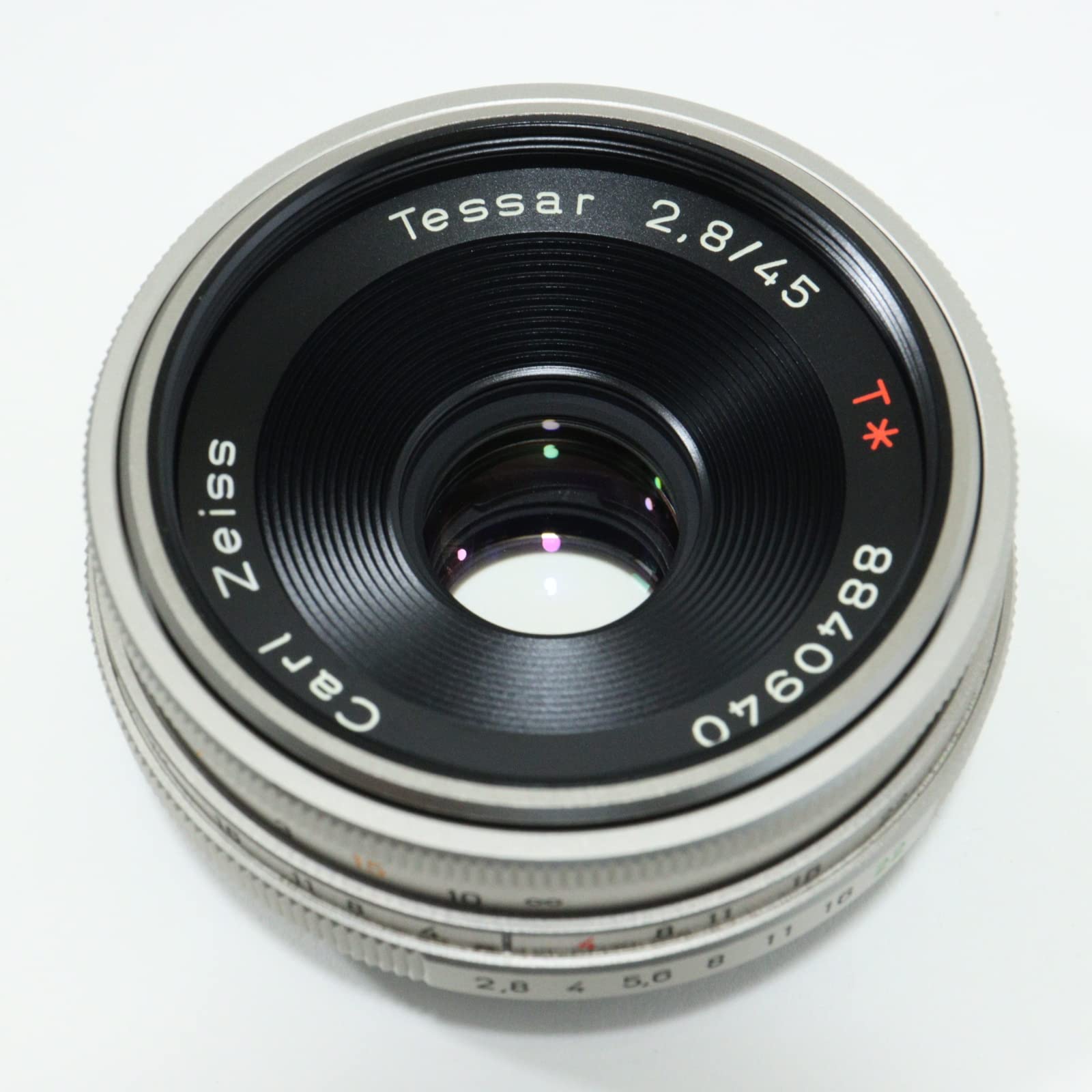 Amazon.com: CONTAX Tessar T* 45 公釐F2.8 100 Jahre(年)版稀有版: 電子