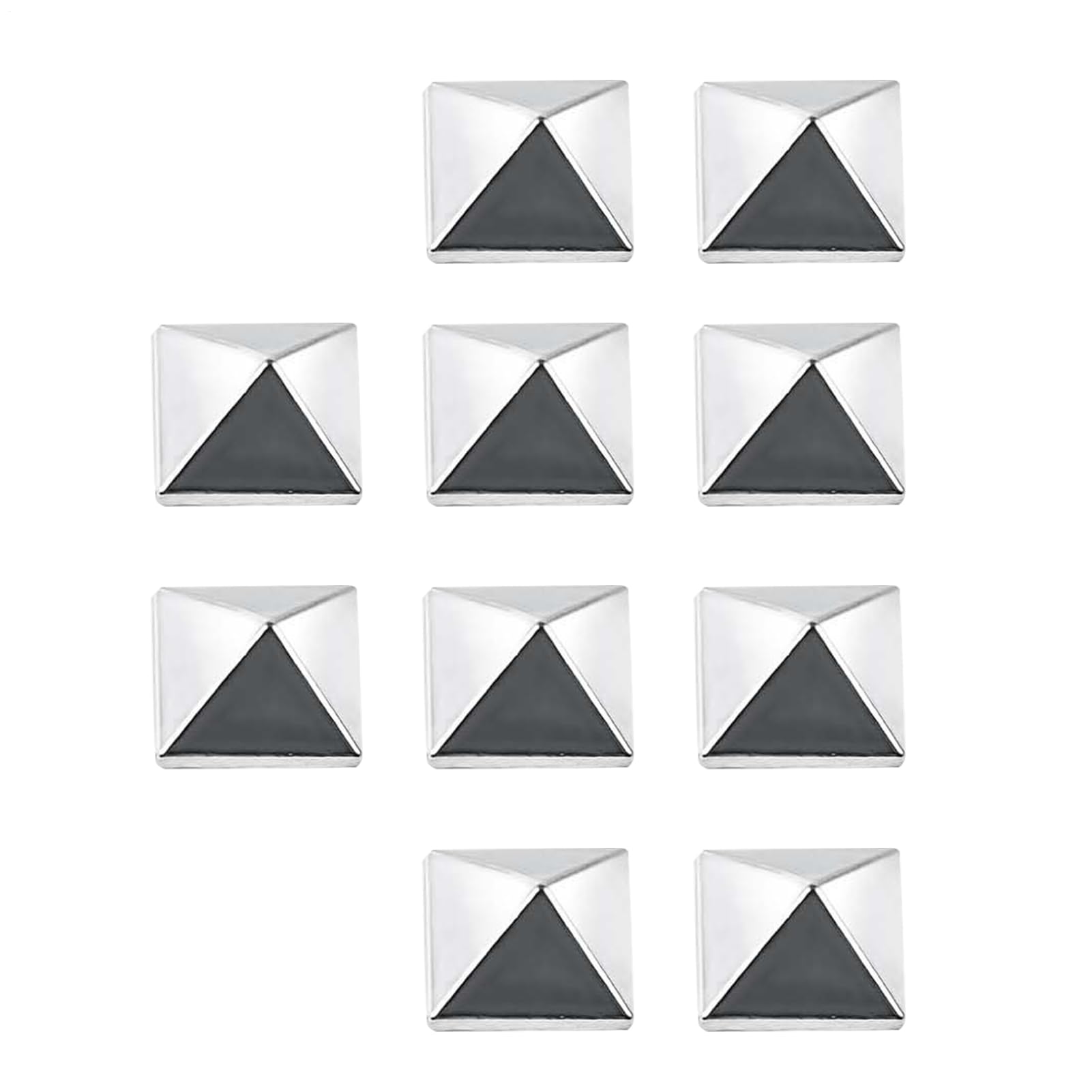 Snowboard Stomp Pad - Non-Slip Adhesive Traction Pads, 10 Pack Winter Grip Set, Triangular and Pentagram Anti-Skid Foot Pads, Strong Board Control Accessory for Ski Enthusiasts