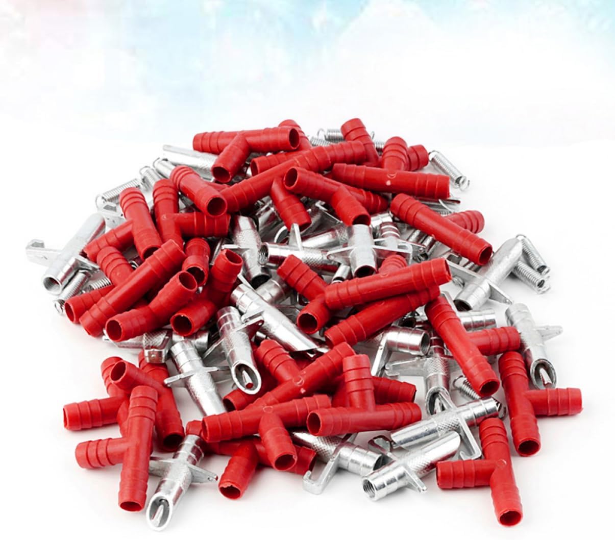 Sosoport 40pcs Automatic Drinking Fountains Water Feeder for Animals Easy to Install Design for Ferrets and Chinchillas