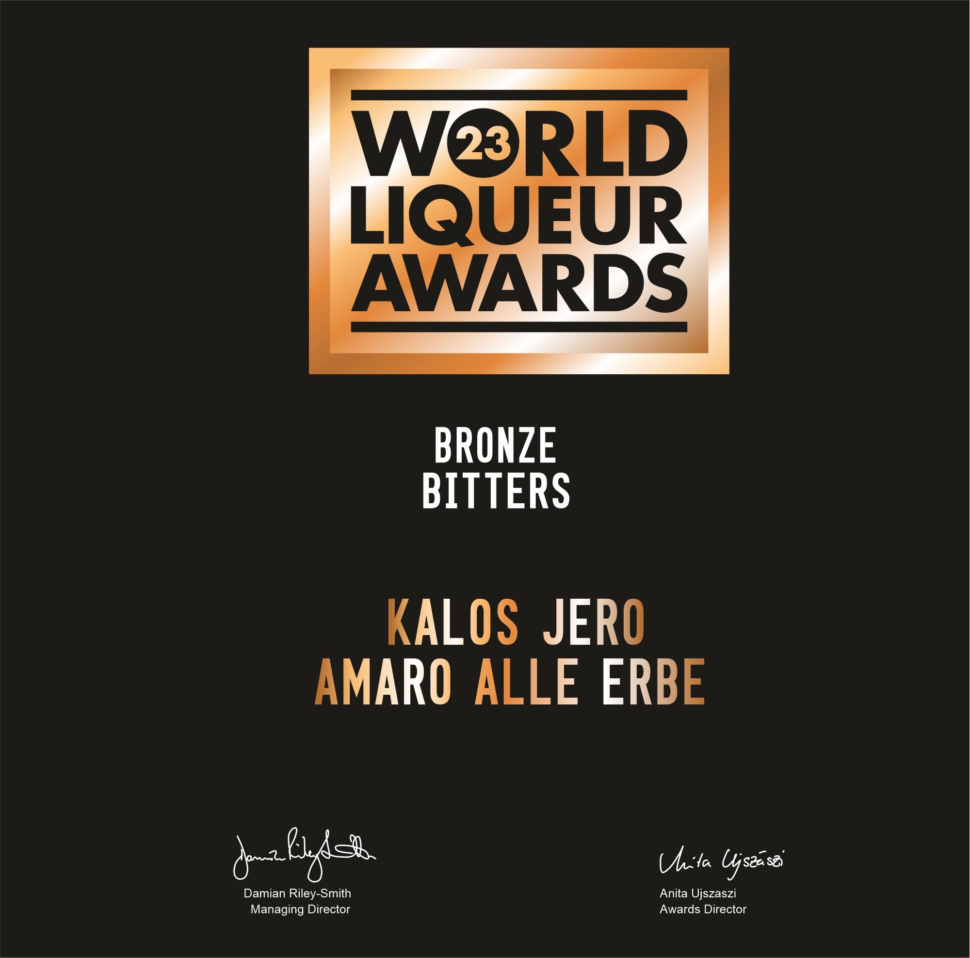 Amaro Kalos Jero - Digestivo, Infusione di Erbe e Radici Aromatiche, Liquore Grecanico Calabrese Speziato e Rinfrescante, Idea Regalo - Vol. 28% (70 cl)
