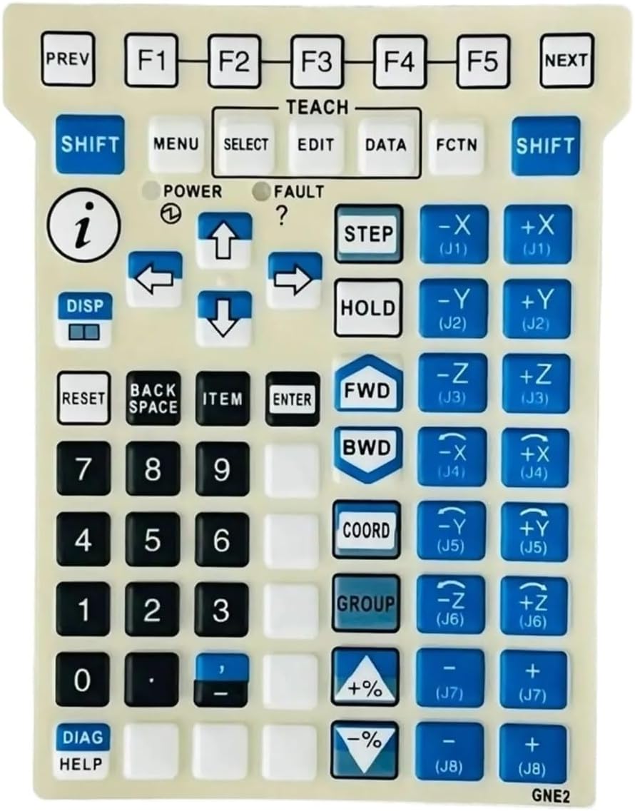 Membrane Keysheet Keypad Keyboard Button A05B-2518-C100 C212 C301 GLS1 MHE2 AWE2 GNE2 key film For 2255/2256 Key Film(MHE2)