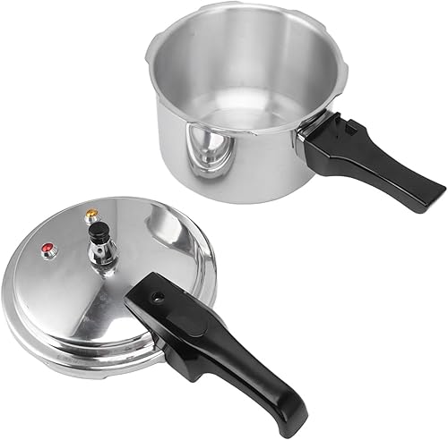 Mini olla a presión de acero inoxidable, fácil de limpiar, olla a presión de acero inoxidable 3L, rendimiento confiable para estufa de gas,