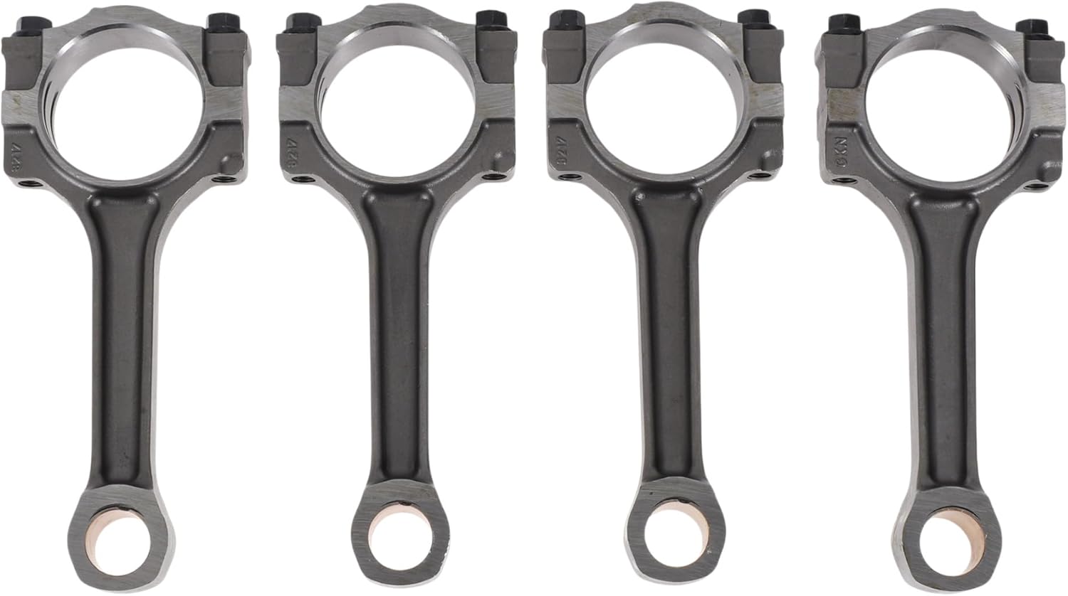 Motoforti 4 Pcs Engine Connecting Rod for Buick Allure 2.4L 2010-2015 for Buick LaCrosse 4 Cyl 2.4L 2010-2016 Con Rods No.12654958/12598216