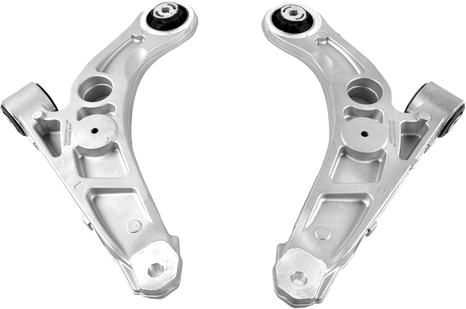 Front Left & Right Lower Suspension Control Arm Replacement for 2019 Jeep Cherokee 2.0L 2.4L 3.2L Part# 526-533, 526-534, 68285991AF, 68285992AF, RK643774, RK643775