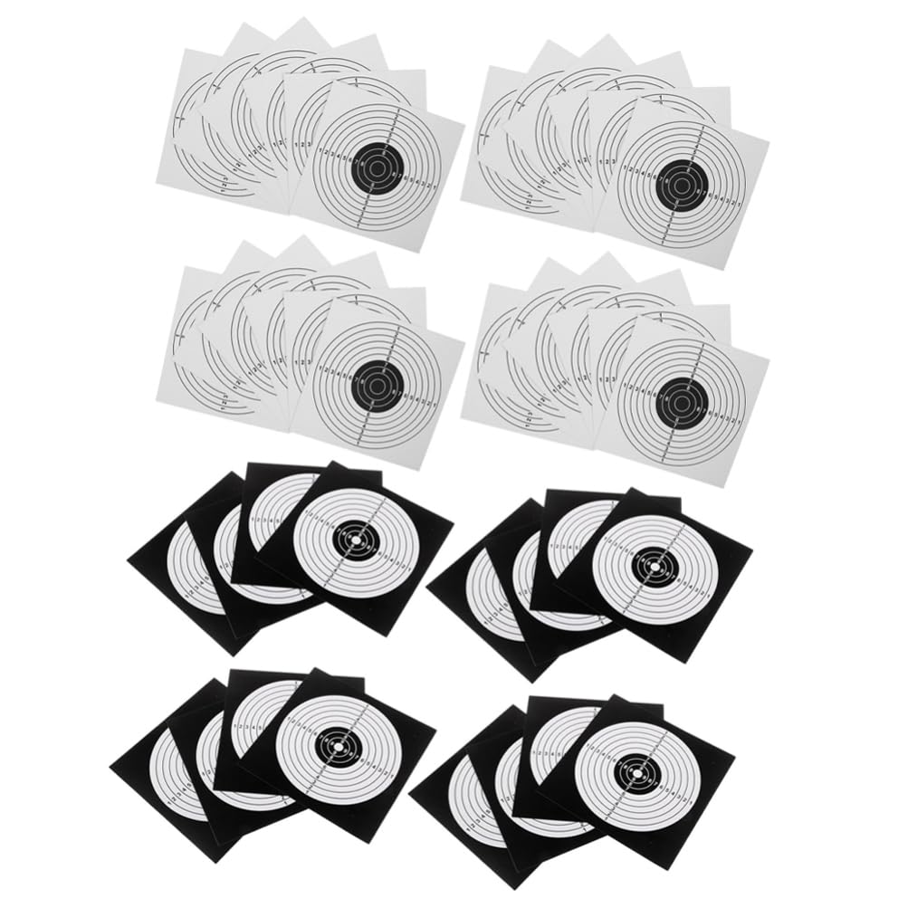 VANZACK 200pcs Archery Paper Shooting Cards for Indoor/Outdoor Practice