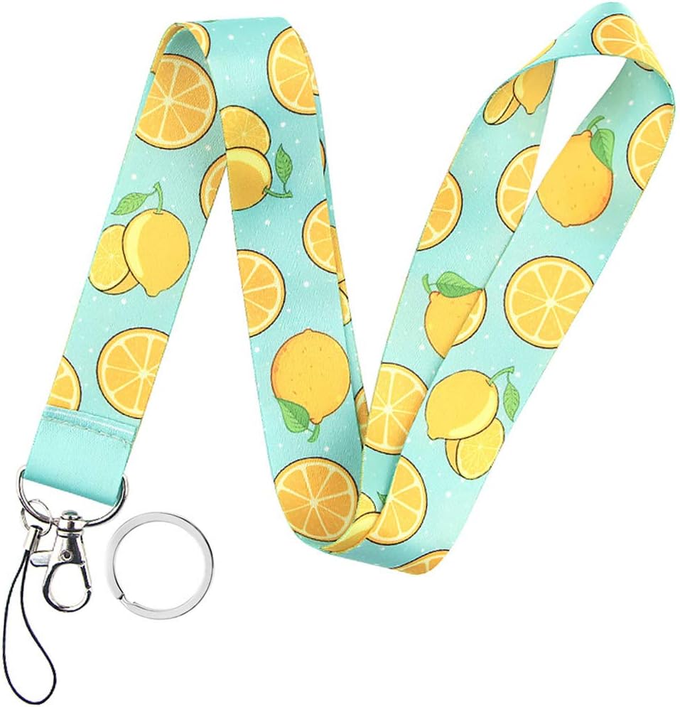YiflinYiflin Lanyard for Keys, Keychain, Wallet, Id Holder, Cell Phone, Badge Holder, for Men and Women, Teacher, Teens (K)