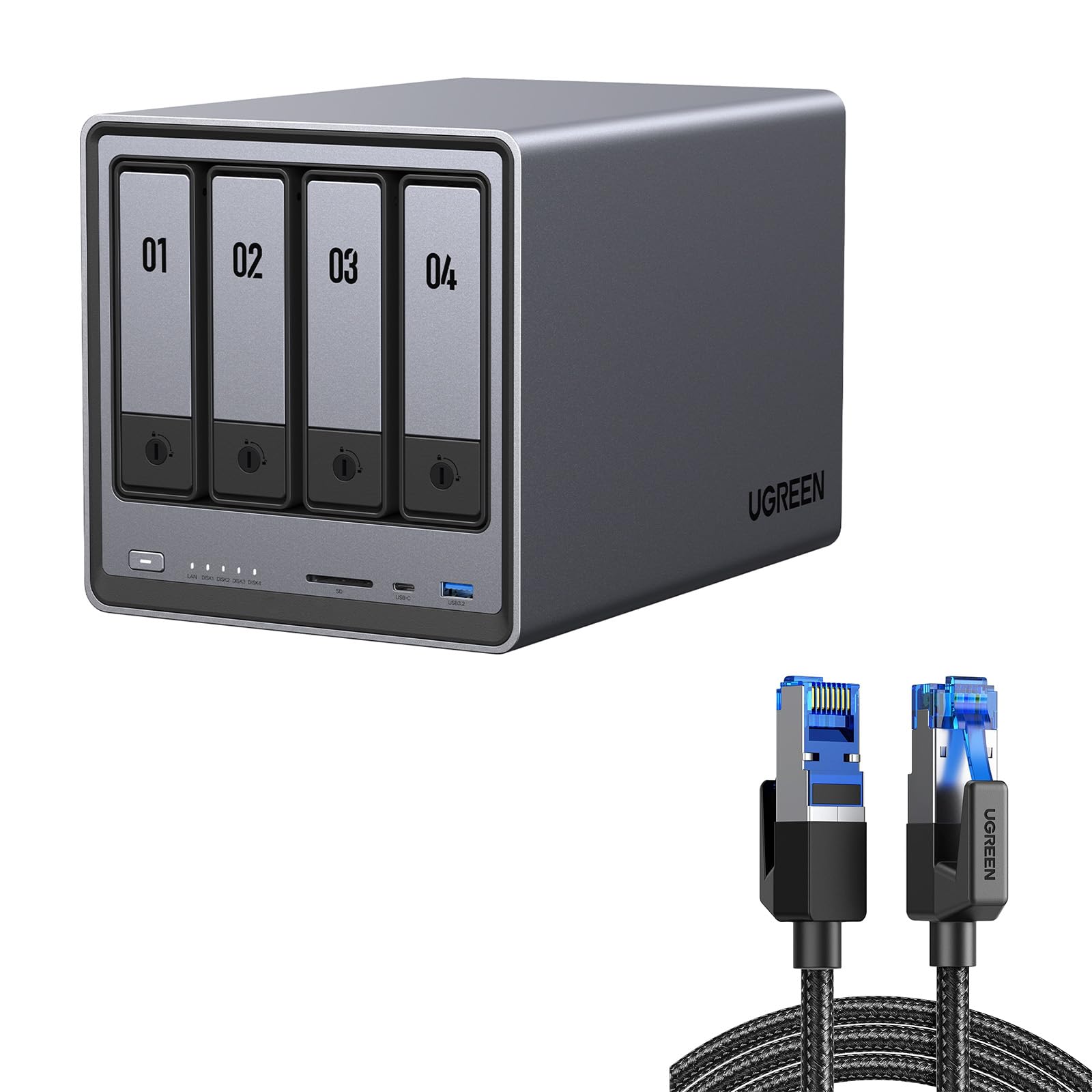 Amazon.com: UGREEN NASync DXP4800 4-Bay Desktop NAS,Network