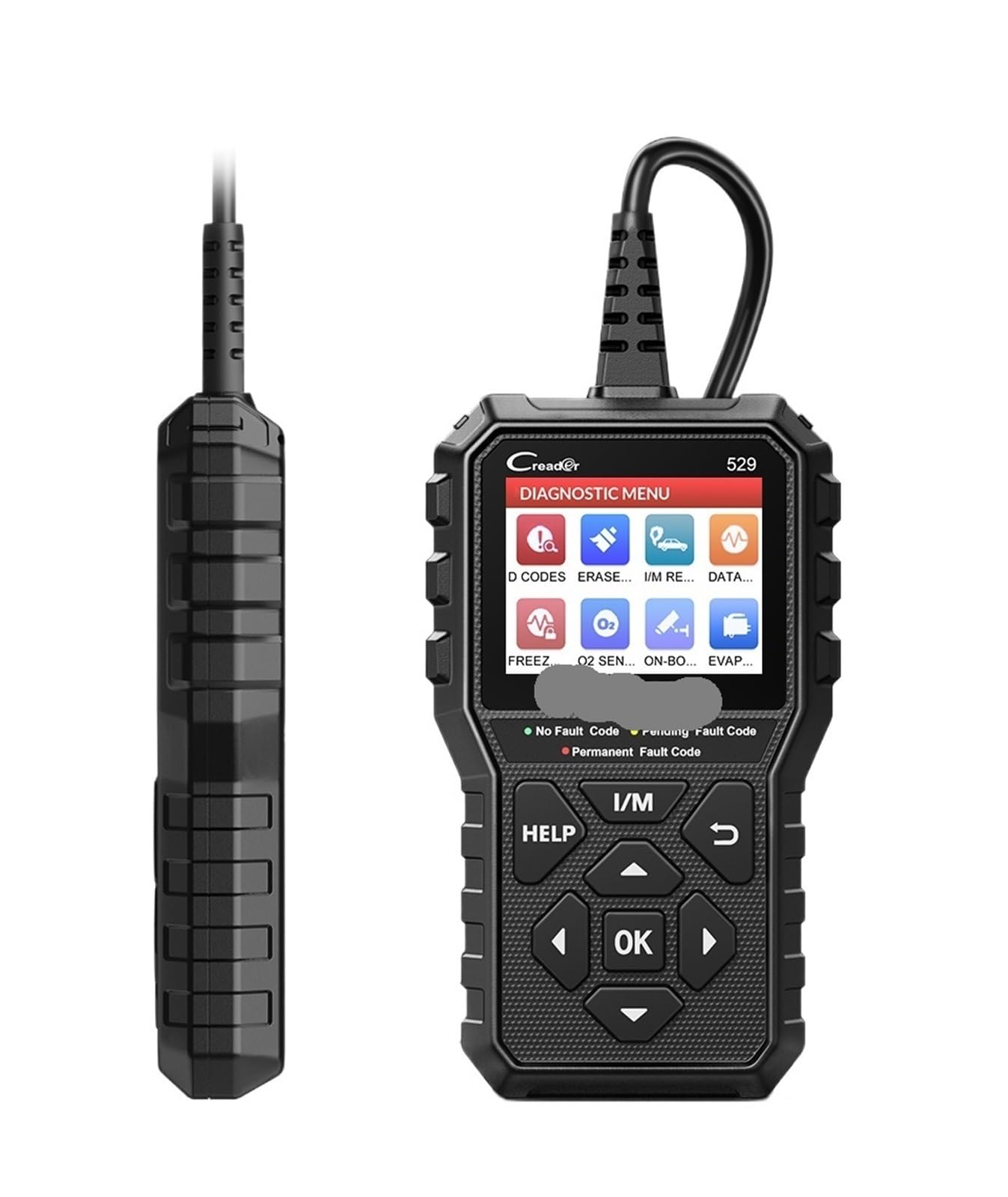 CR529 OBD2-Scanner, Kfz-Diagnosegerät, OBDII-Codeleser, Fehlercode, lesen Sie den OBD-Scan, DIY-Codeleser