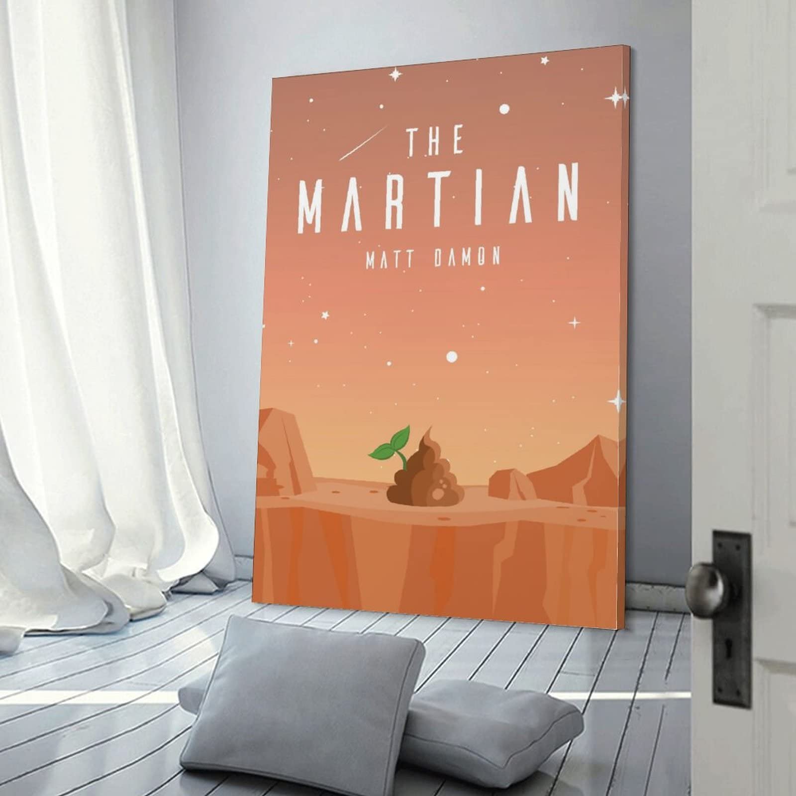 Póster de película de ciencia ficción de The Martian y arte de pared, póster moderno de 60 x 90 cm