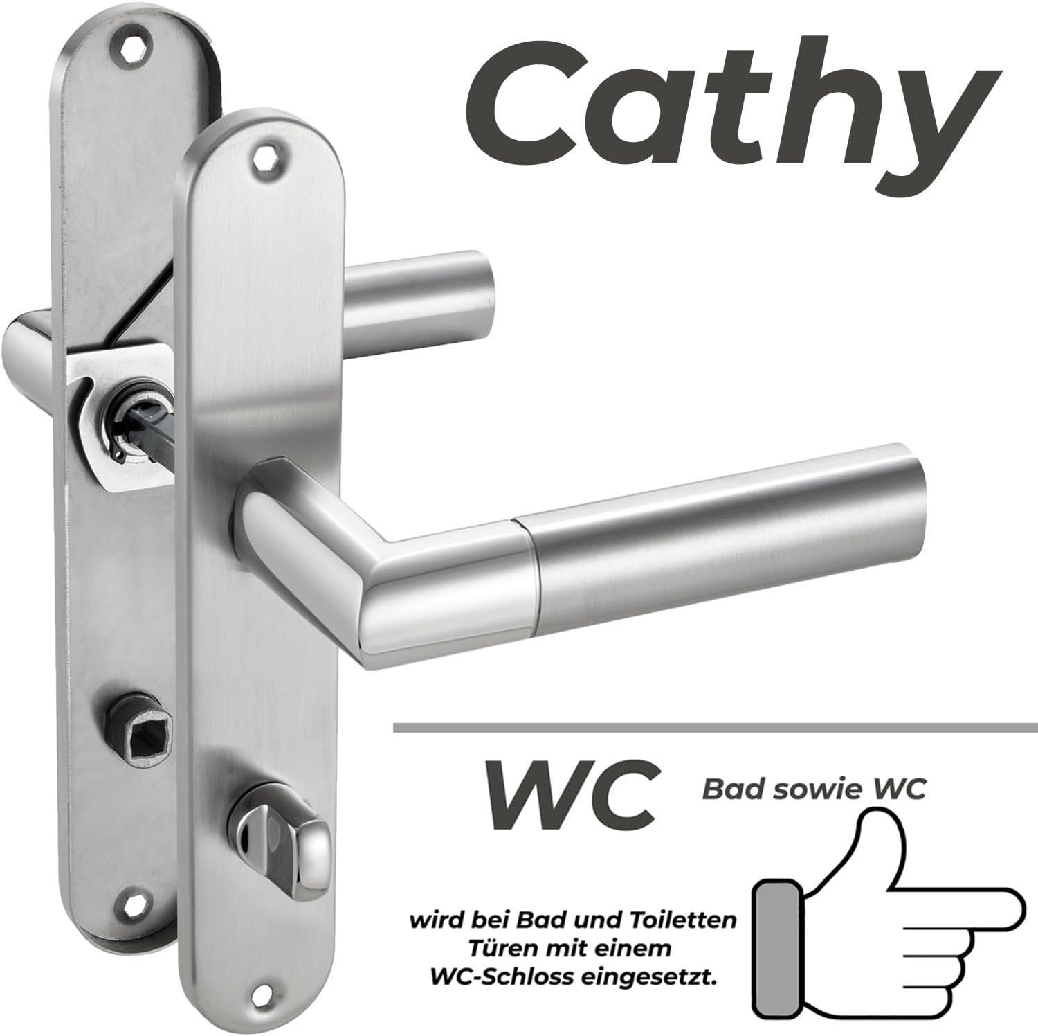 Handle Set "Cathy"