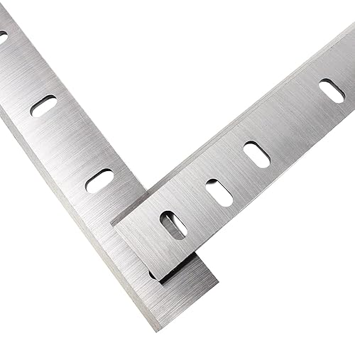 Miniatura 4 de TJATSE Cuchillas cepilladoras HSS de 10 pulgadas para Ryobi AP-10 Cepilladora de repuesto AP10 de un solo filo de 10.3 x 1-38 x 18 pulgadas, 2