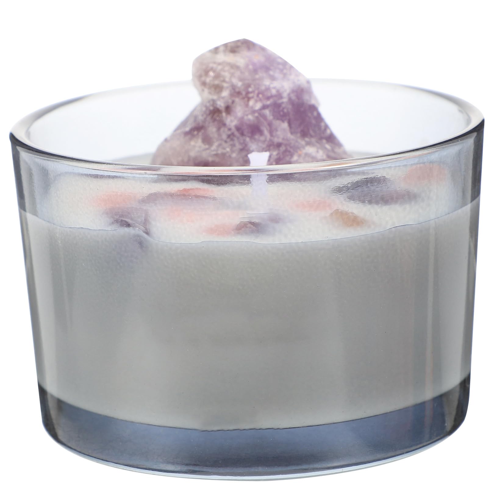 Vela Perfumada Aromática de Cristal Púrpura, Decorativa