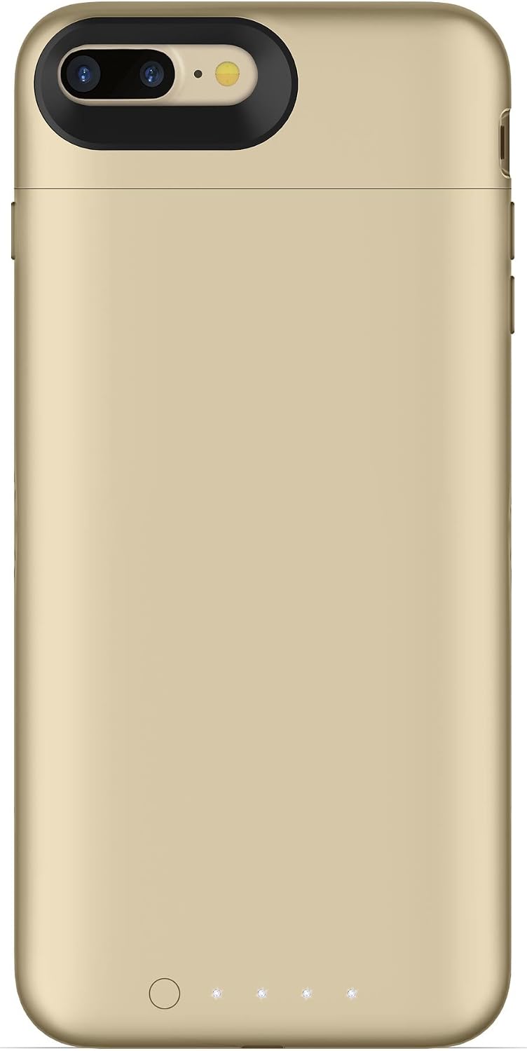 mophie Juice Pack Wireless - Charge Force Wireless Power - Wireless Charging Protective Battery Pack Case For iPhone 8 – Gold