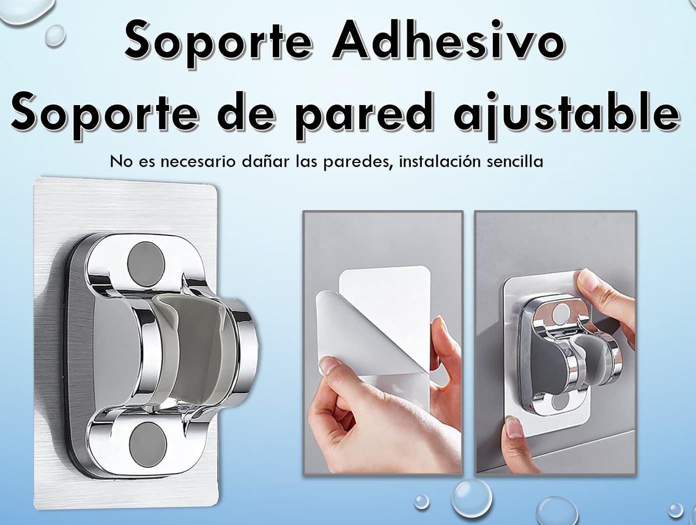 Alcachofa De Ducha Alta Presión, 5 Modos Y Antical, Cabezal Grande De 120mm Con Manguera De 1.5 Metros