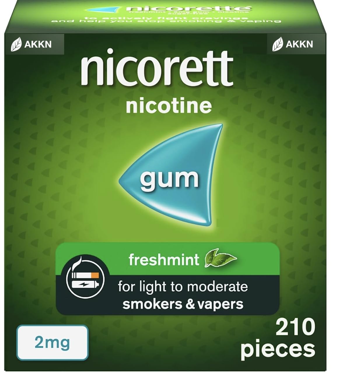 AKKN Nico.rette 2mg Gum, 210 Pieces Original Flavor-image-39
