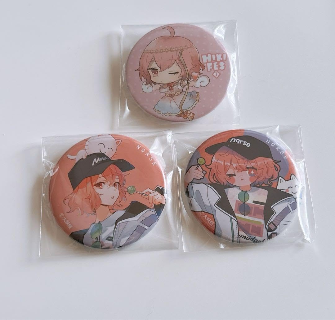 ローソン限定 大妖怪 nqrse 缶バッジ 大妖怪 ローソンコラボ nqrse なるせ 缶バッジ - メルカリ