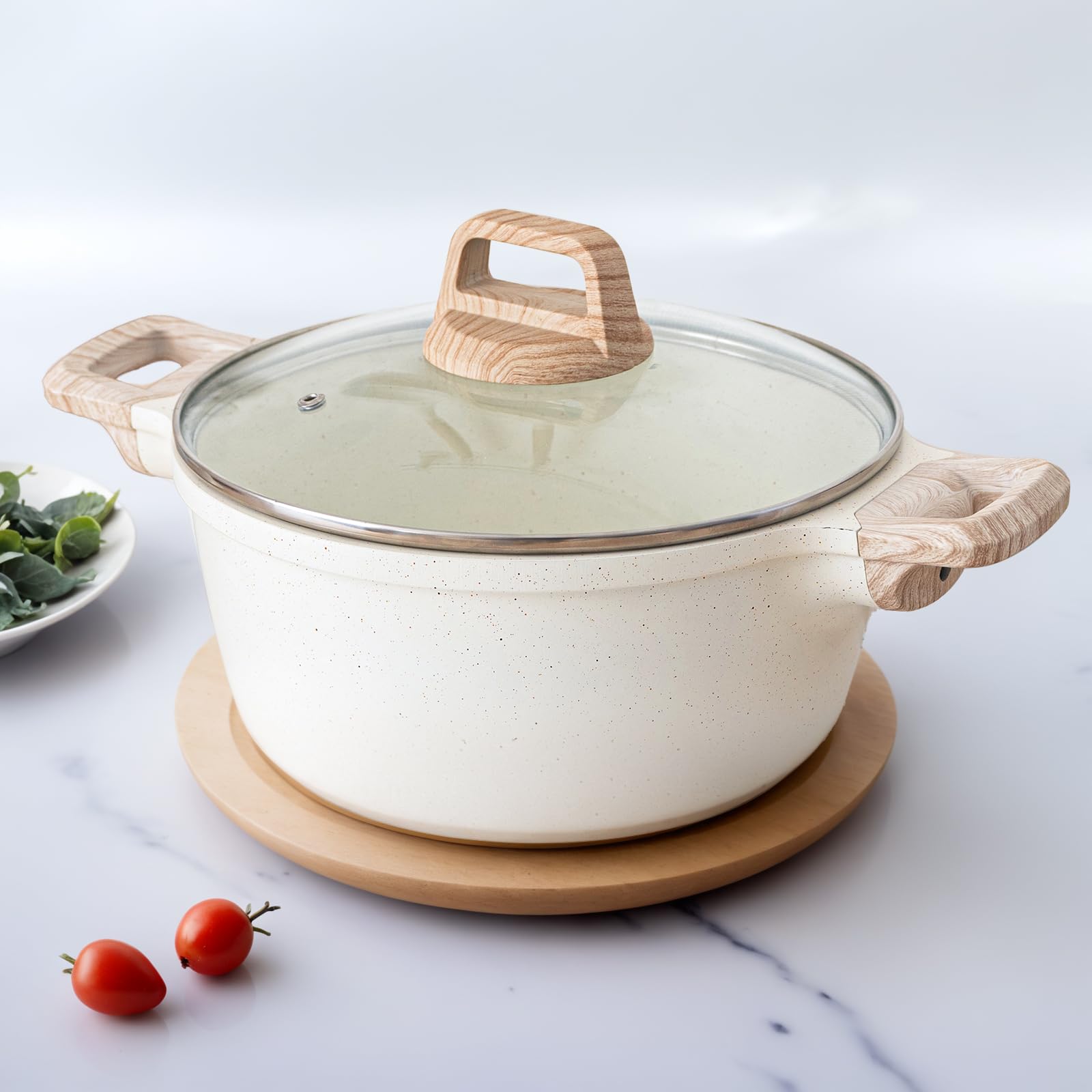 Amazon | 両手鍋 卓上鍋 ih・ガス火対応 蓋付き 24cm 軽量