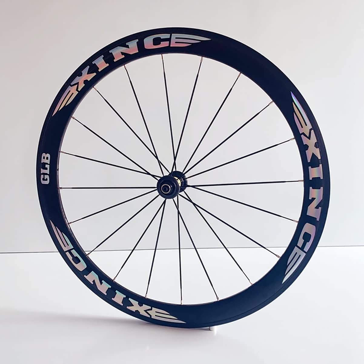 700C Juego De Ruedas De Carretera 50Mm Llantas De Aleación De Aluminio C/V Freno Ruedas De Bicicleta 24H Straight Pull Radios Liberación Rápida Buje para Cassette De 8 9 10 11 Velocidades