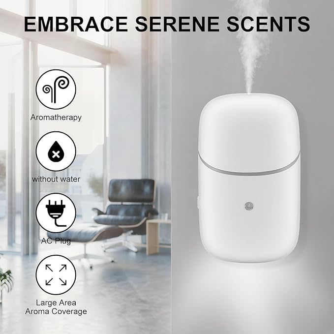 Difusor de Aromas Eléctrico Tediselu Blanco Aromaterapia miniatura 3