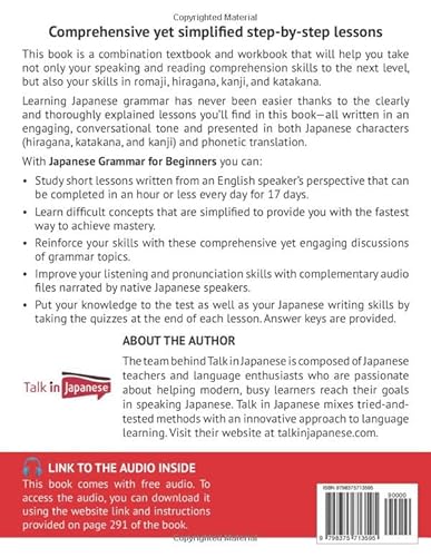 Japanese Grammar For Beginners Textbook & Workbook Included: Read, Speak, And Write Japanese #TOP1
