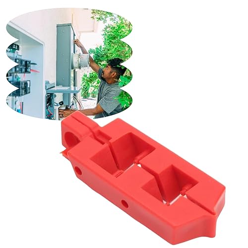 Miniatura 7 de 10 unidades de bloqueo de disyuntor a presión, dispositivo de bloqueo del disyuntor PA de nailon de aislamiento de energía de seguridad del