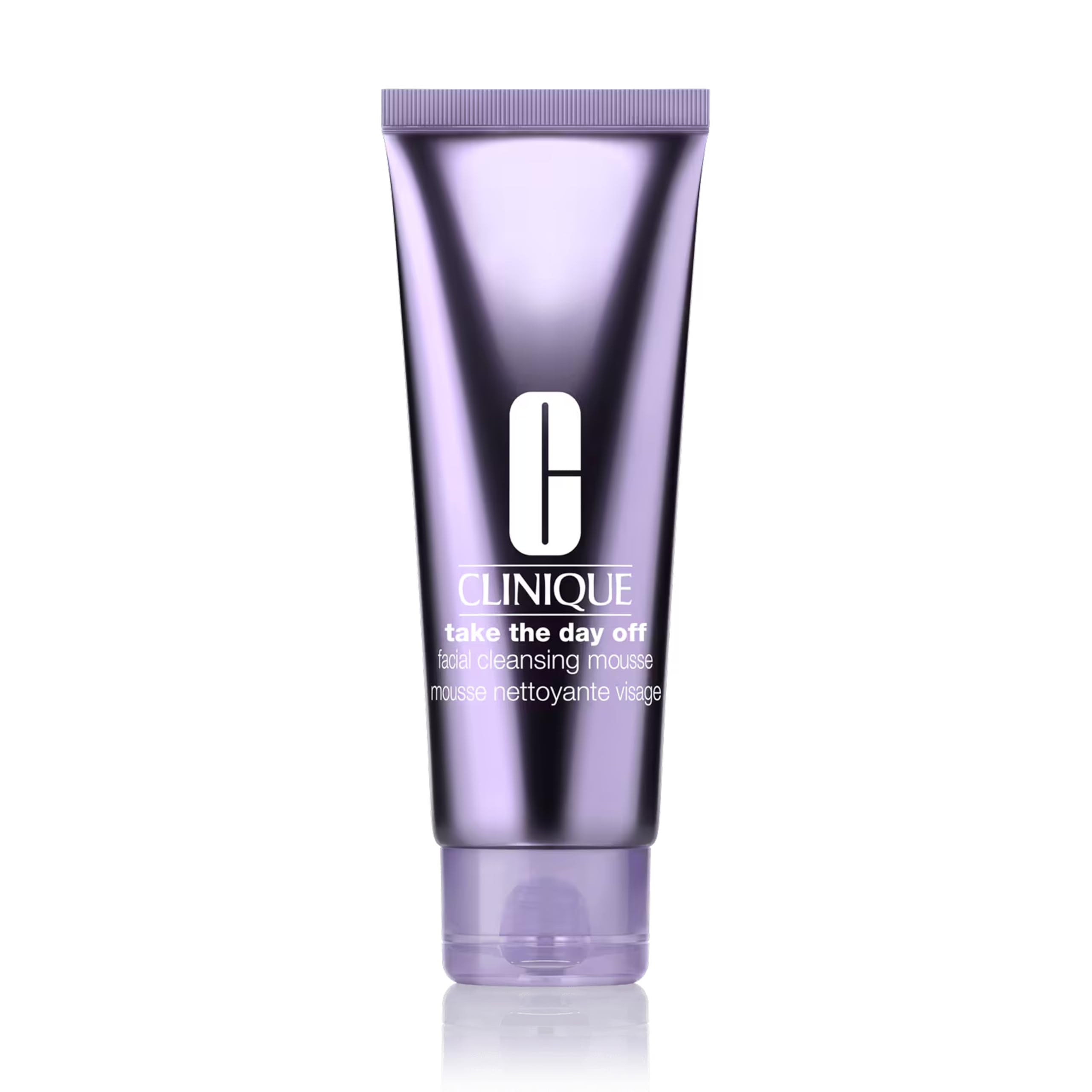 CliniqueTake The Day Off Facial Cleansing Mousse With Hyaluronic Acid + Glycerin | Dissolves Makeup, Sunscreen + Pollution, 125 ml.
