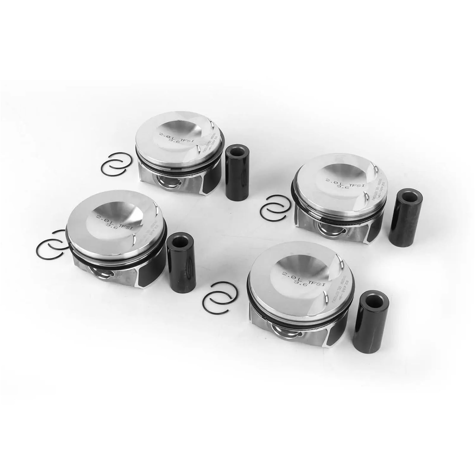 Kit pistone e fasce elastiche motore EA888 2.0 Φ82,5 mm 23 mm 06H107065DM Compatibile per VW Tiguan Compatibile per AUDI A4 A5 Q3 Q5 TT 2.0T