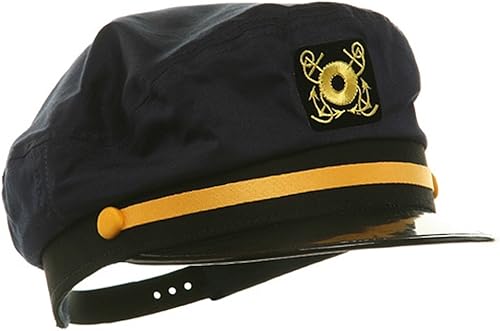 Miniatura 4 de broner ajustable Capitán Yacht sombreros Talla Snap Back talla única Se ajusta a la mayoría Marino
