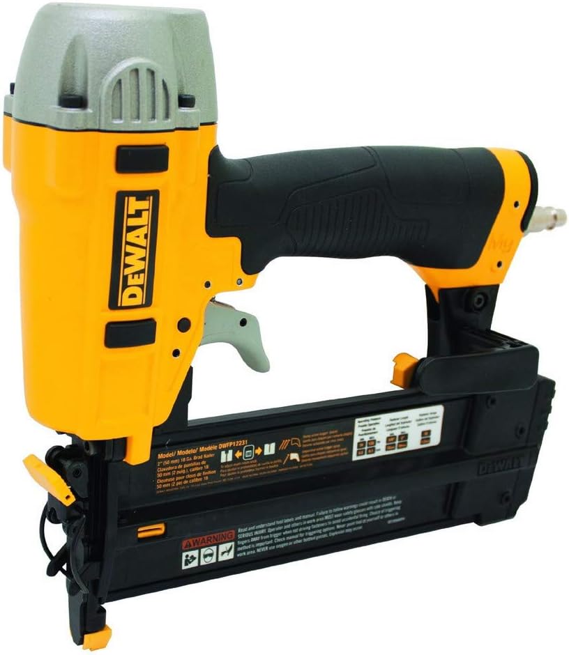 Brad Nailer Kit, 18GA, 5/8-Inch to 2-Inch, Pneumatic (DWFP12231)