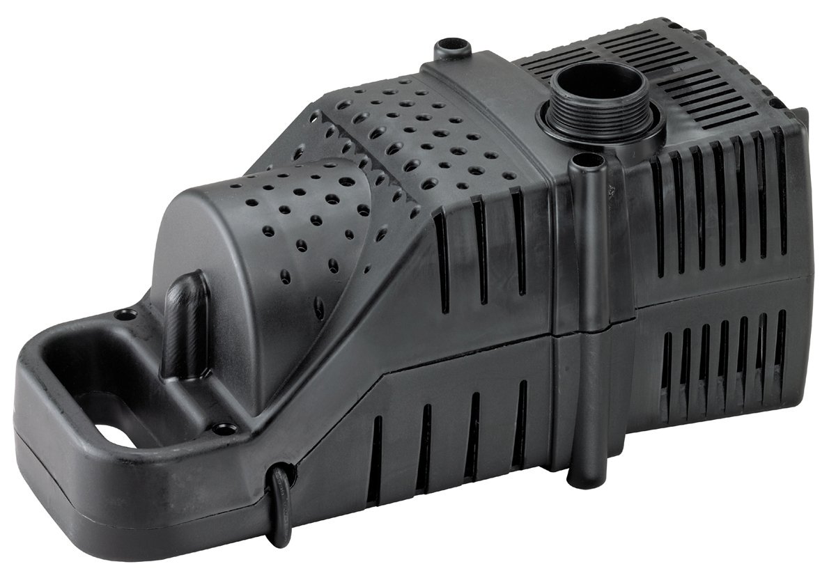 Danner Manufacturing, Inc., ProLine 6000 GPH Hy-Drive Water Pump with Protective Cage, Black, 02683