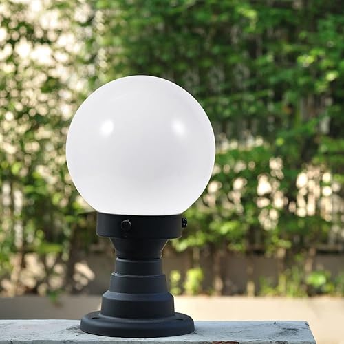 Miniatura 2 de Angoily 2 bombillas de bola para lámpara de pared, lámpara redonda, cubierta de lámpara de pie, cubierta de lámpara de porche, pantalla de lámpara