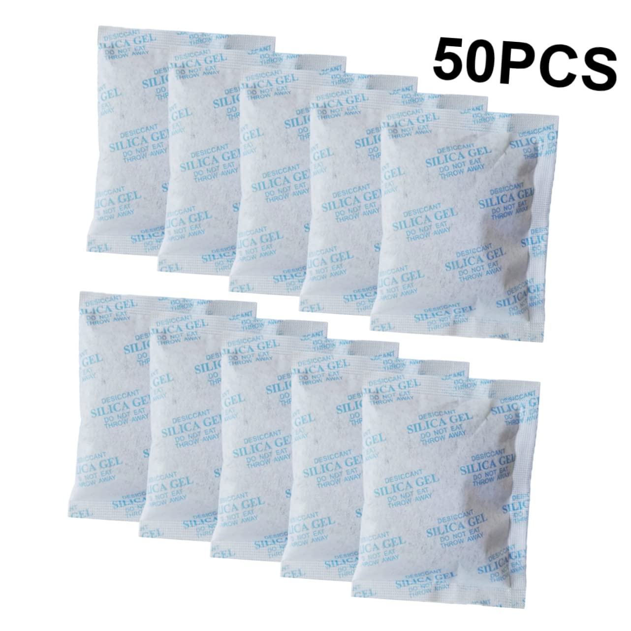 Mobestech 50piezas Bolsas Gel De Sílice Reduce Condensación Prevención Corrosión Seco