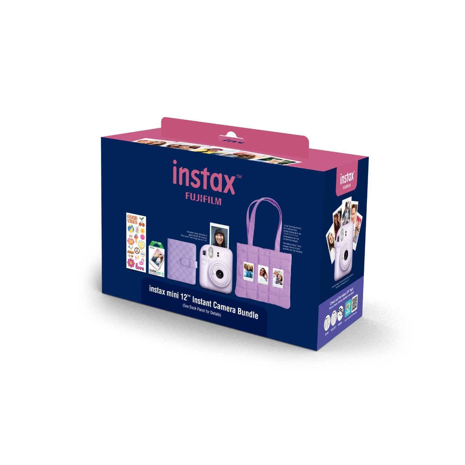FUJIFILM Instax Mini Purple Holiday Bundle 2025