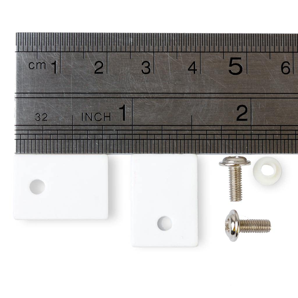 MagiDeal Kit 10x TO220 Transistor Ceramici Isolamento Tiristori Isolatori Mica