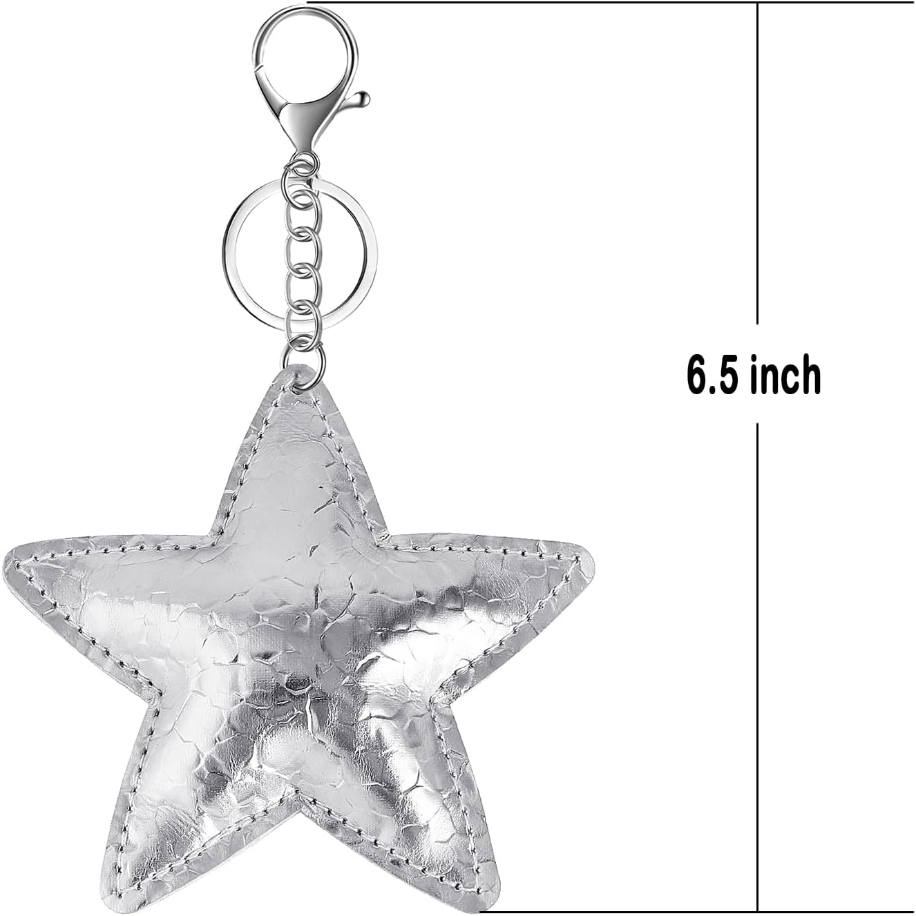 Vintage Star Keychain for Women Bag Charm for Purse Backpack Charms Y2k Aesthetic Tote Bag Handbag Wallet Charms - Image 4