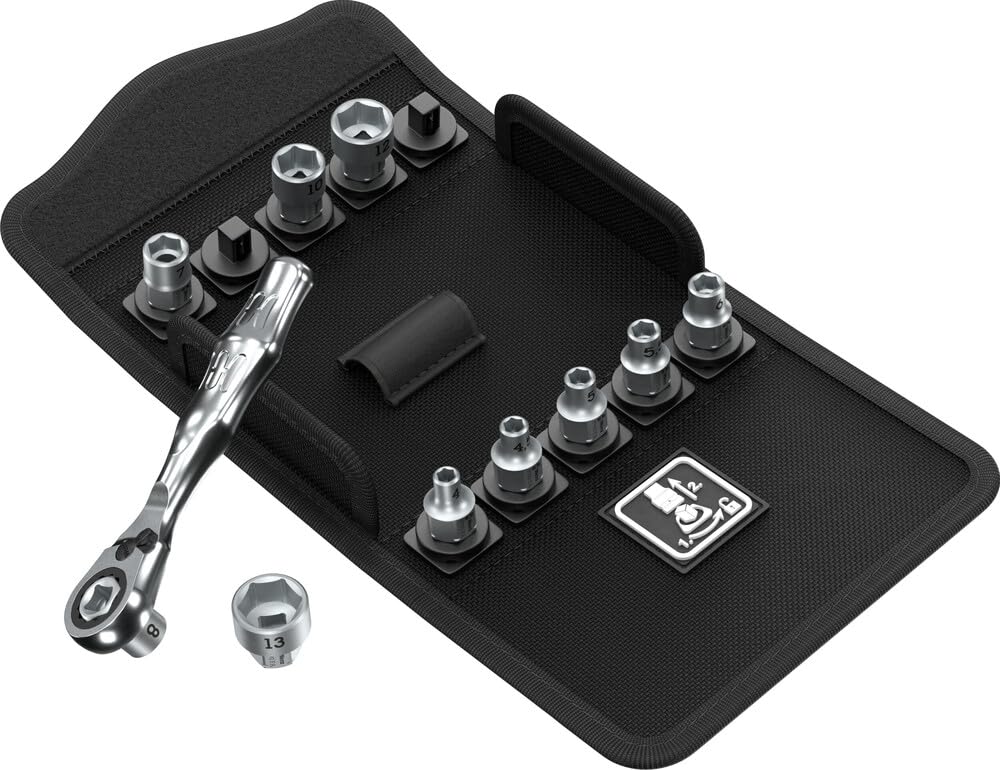Wera Kraftform Kompakt Zyklop Mini 2 Set 1, 11 Pieces - 05135021001