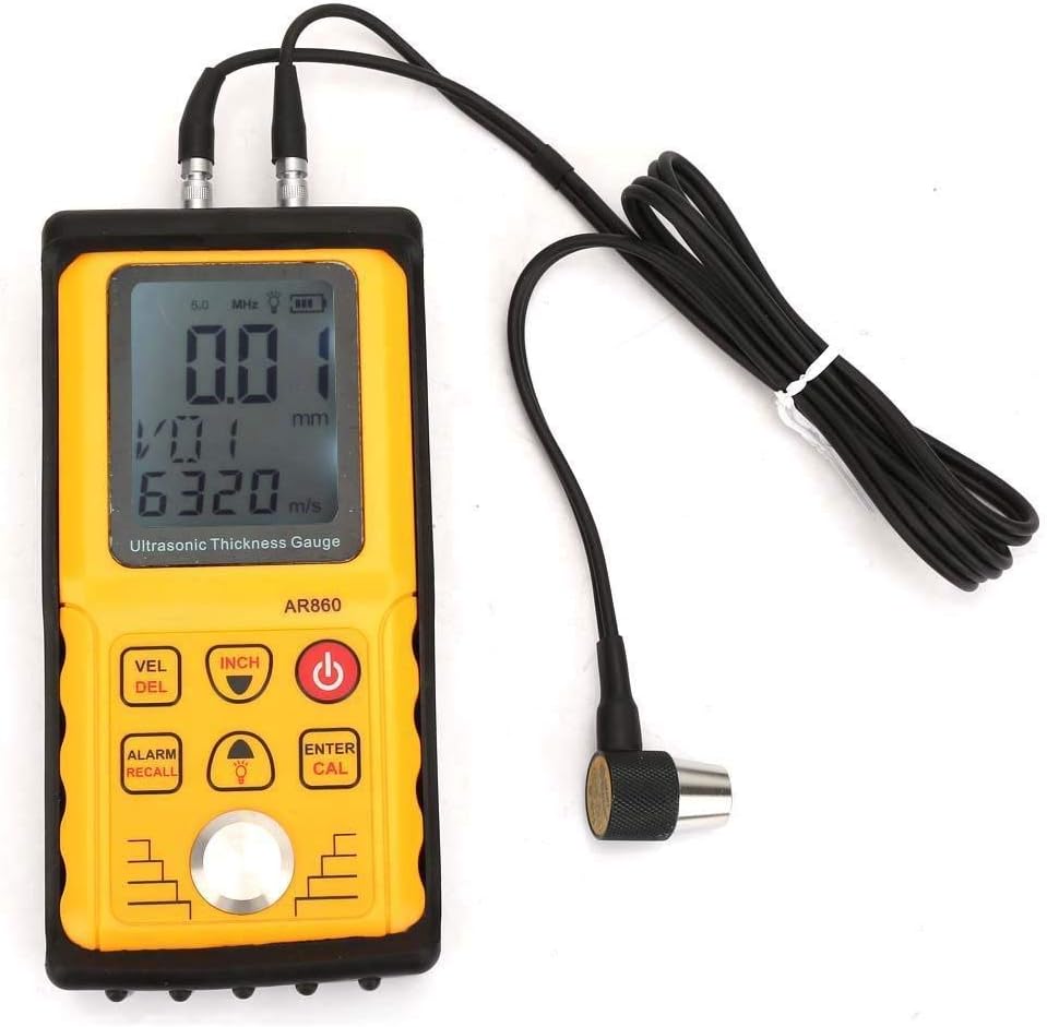 AR860 thickness gauge with probe connected