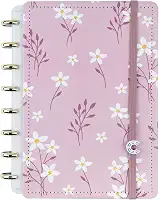 Caderno Inteligente, Pink Blossom By Sof, Grande, 280 X 215 mm, 80 Folhas, Caderno Inteligente