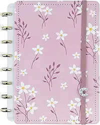 Caderno Inteligente, Pink Blossom By Sof, Grande, 280 X 215 mm, 80 Folhas, Caderno Inteligente