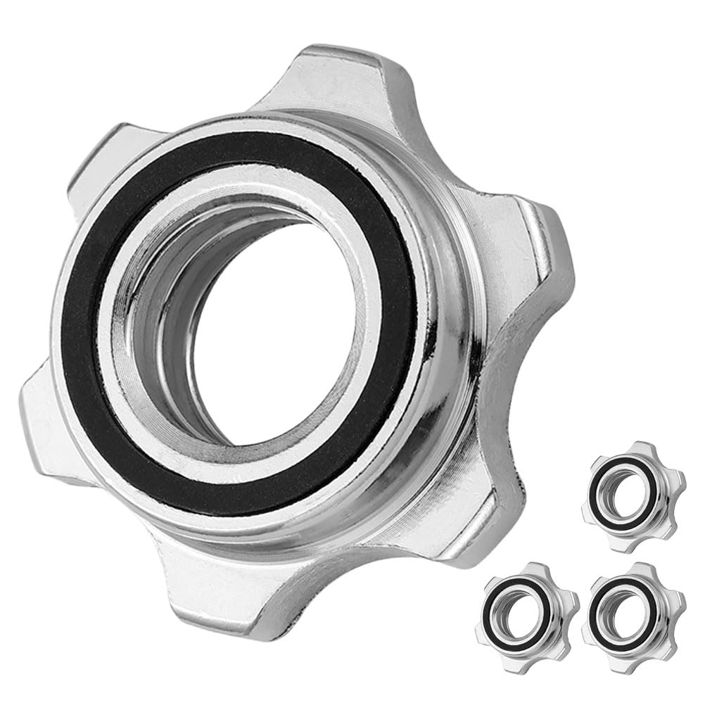 Écrous hexagonaux antidérapants 2.5 cm pour sécuriser les poids - 8