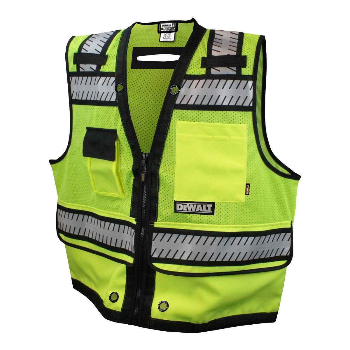 DSV521-XL Class 2 Heavy Duty Surveyor Vest, X-Large, Multi, One Size