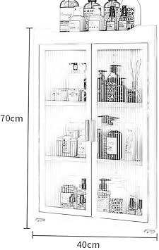 Spacious Corner Wall Cabinet For Kitchen Bathroom Living Room - Triangle Storage Rack With Double Doors And Lockers Hanging Cupboard In Balcony Entryway(Black)