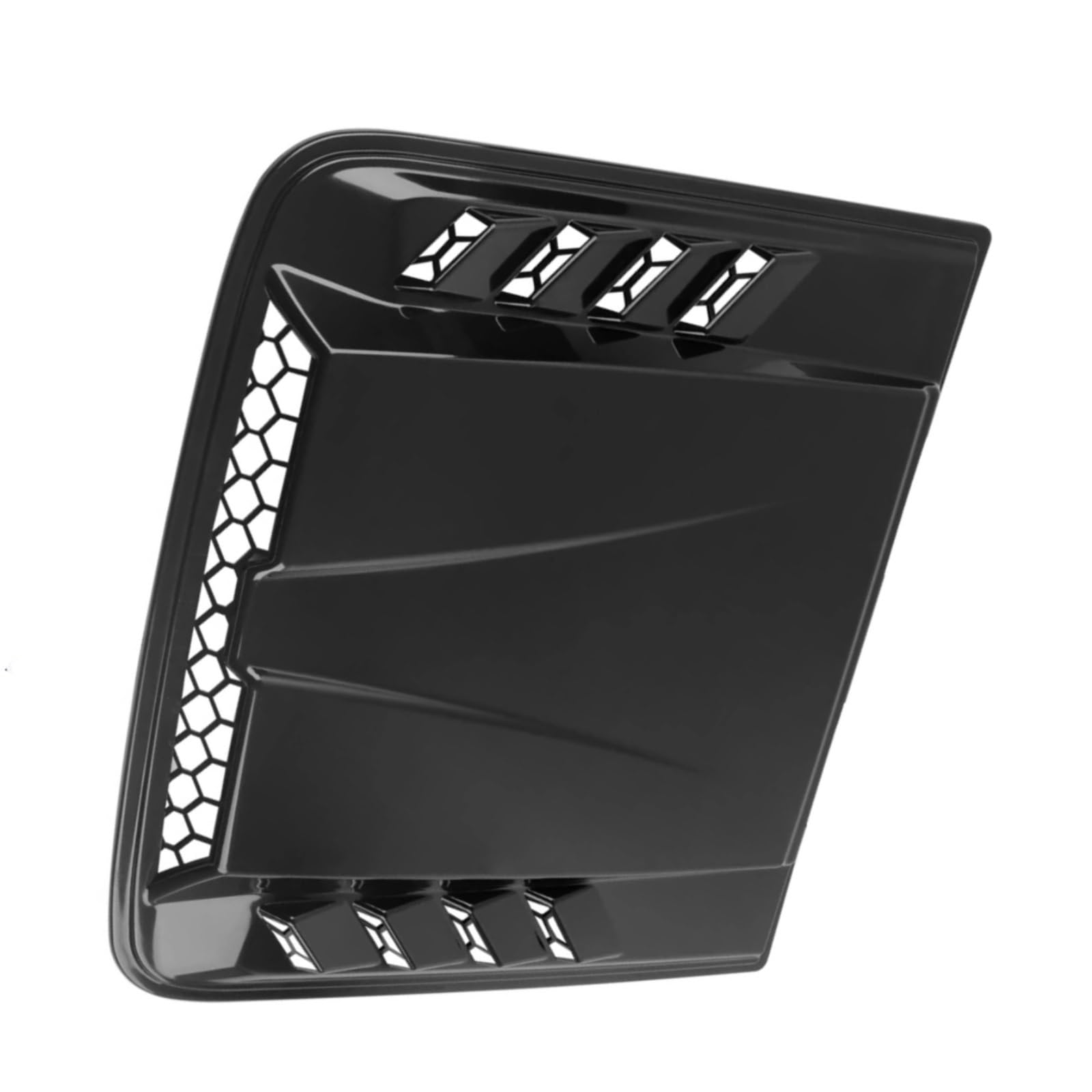 Prese d'Aria Cofano auto Compatibile Con Chevy Per Camaro Bonnet Scoop Vent Decorativo Car Exterior Tuning Parte Di Ricambio(Black 1)
