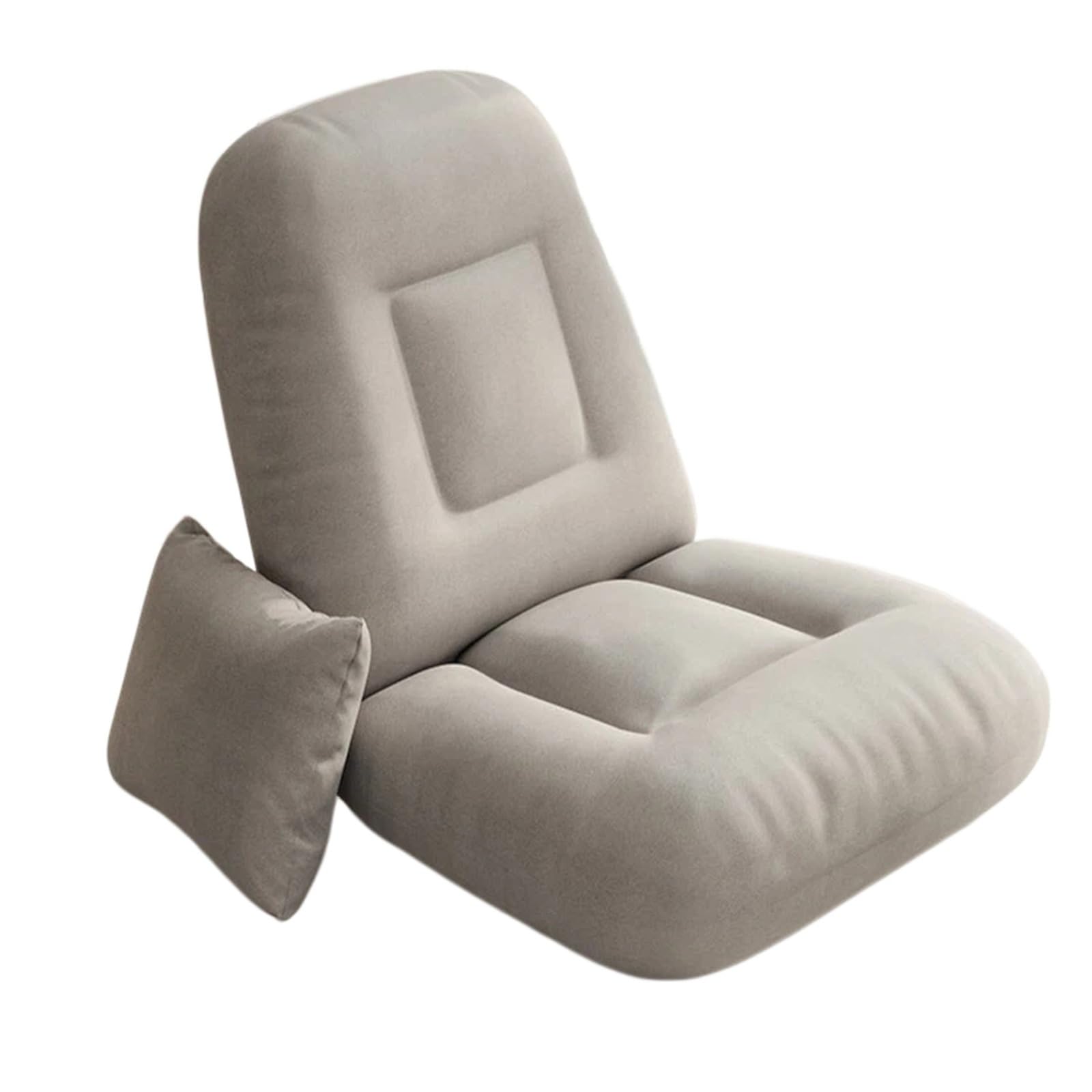 WQQYU6HKF sofa chair Folding Lazy Sofa Tatami Bed Backrest Chair for Sleeping Small Floor Bedroom living room chair(Gris)