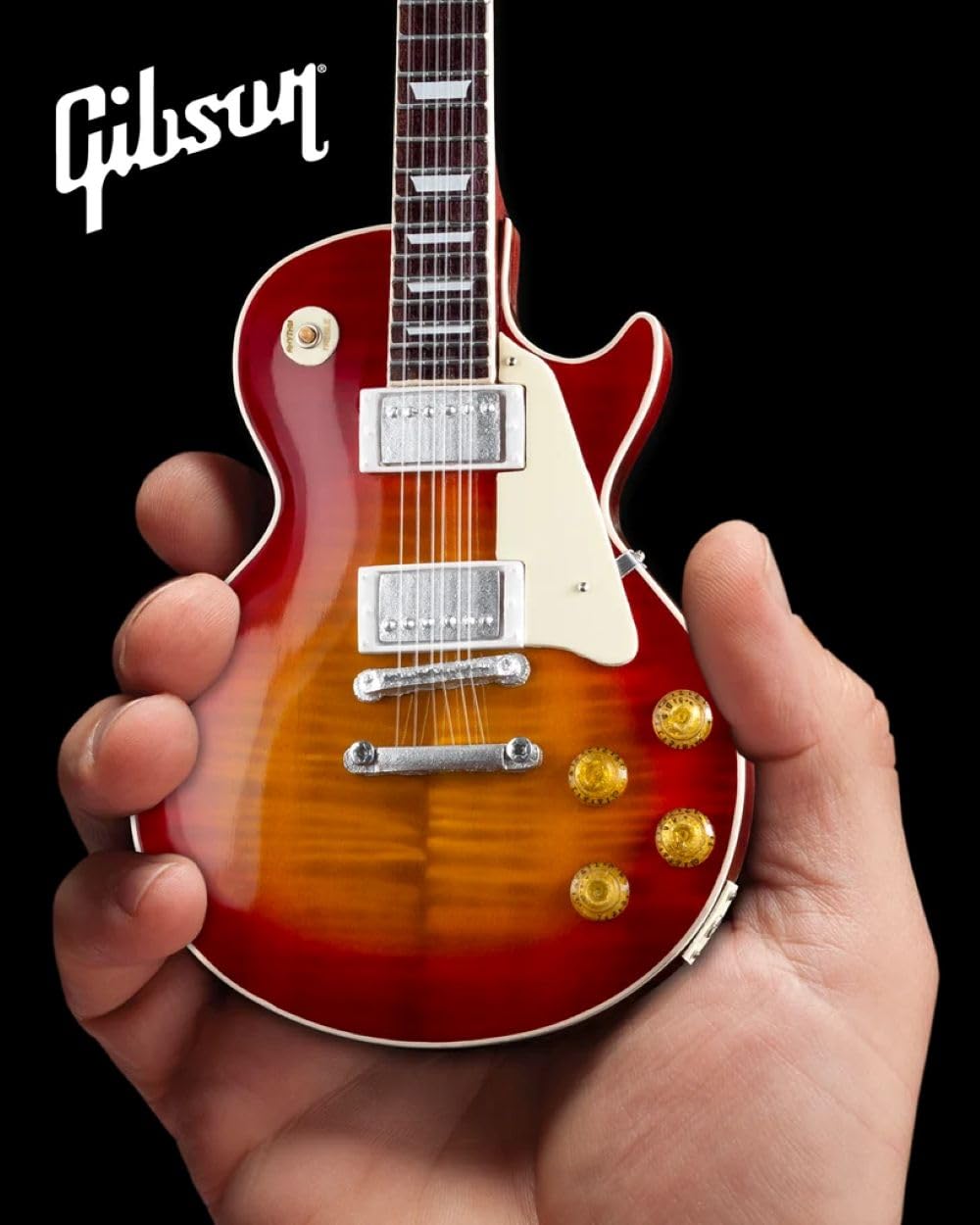 Gibson 1959 Les Paul Standard Cherry Sunburst Mini gitara replika kolekcjonerska