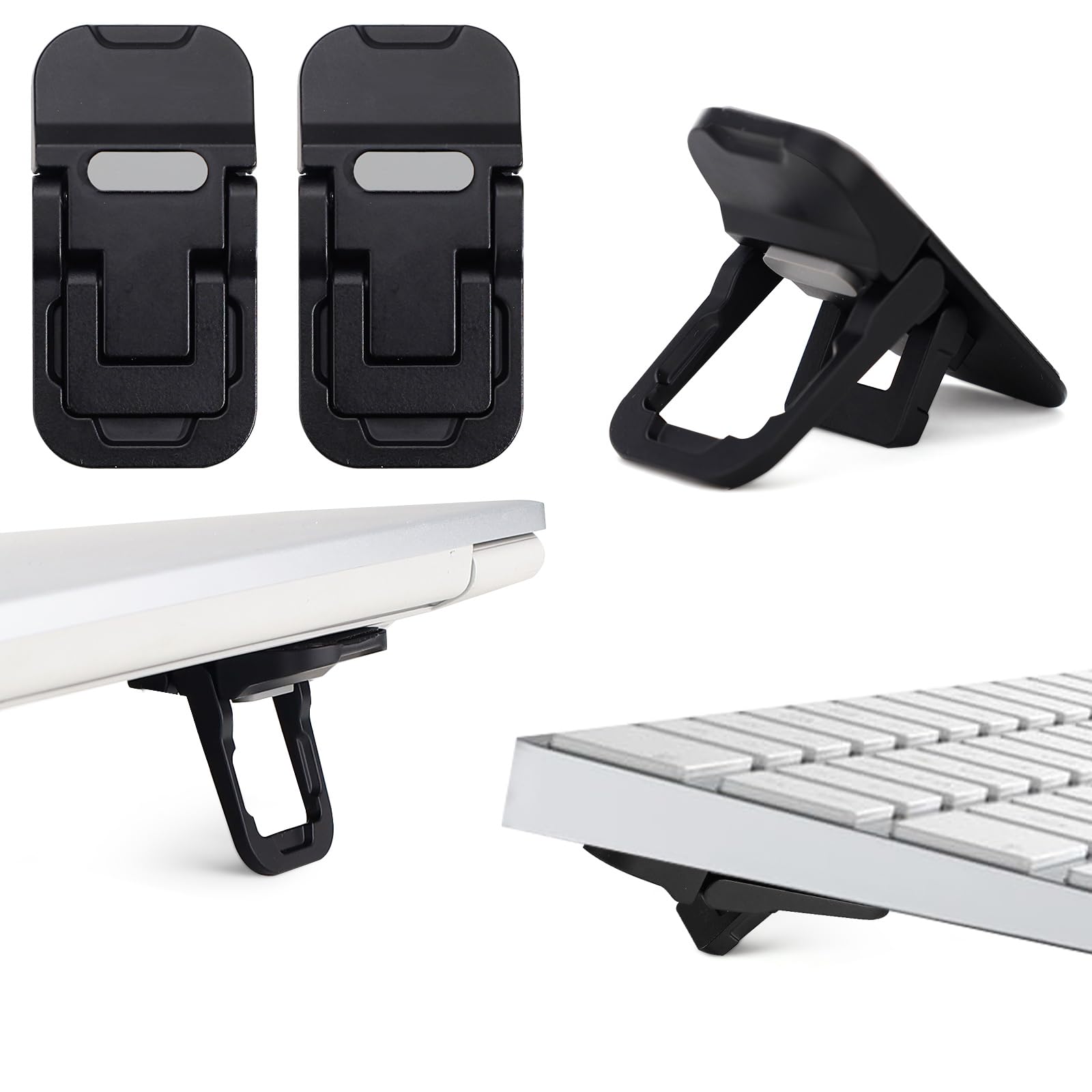 Snapklik.com : Chihutown 2pcs Alloy Mini Laptop Stand For Desk